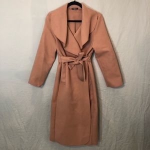 Long tan coat